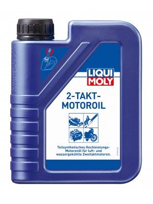 Liqui Moly 2-Takt-Motoroil selbstmischend teilsynthetisches Motorrad Motoröl 1l