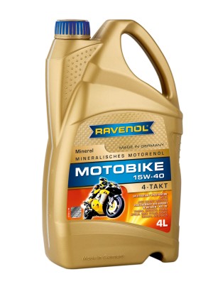 Ravenol Motobike 4-T Mineral 15W-40 Motoröl 4l