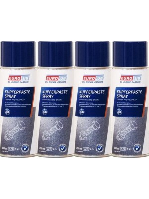 Eurolub Kupferpaste Spray 4x 400 Milliliter