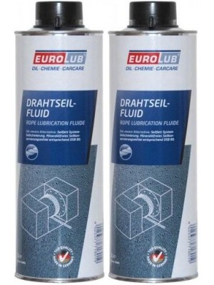EUROLUB Drahtseil-Fluid 2x 1l = 2 Liter