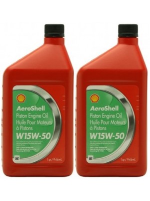 Shell Aeroshell Oil W 15W-50 2x 1l = 2 Liter