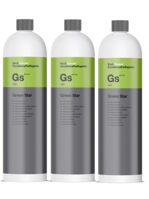 Koch-Chemie Green Star Universalreiniger 3x 1l = 3 Liter