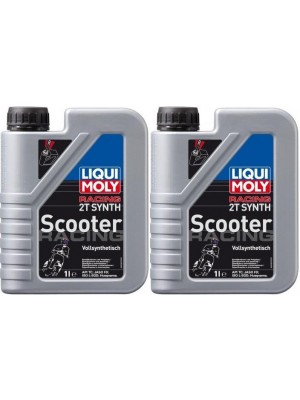Liqui Moly 1053 Racing Scooter 2T Synth Motorrad Motoröl 2x 1l = 2 Liter