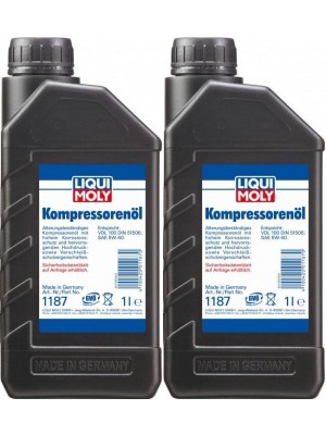 Liqui Moly 1187 Kompressorenöl 2x 1l = 2 Liter