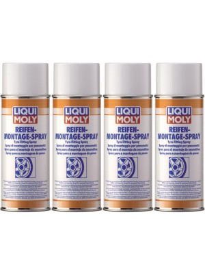 Liqui Moly 1658 Reifen-Montage-Spray 4x 400 Milliliter