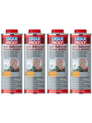 Liqui Moly 21317 Anti Bakterien Diesel Additiv 4x 1l = 4 Liter