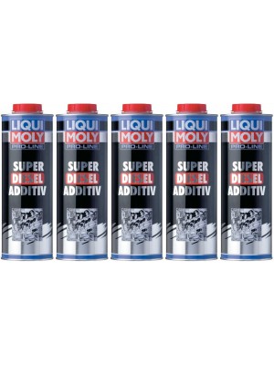 Liqui Moly 5176 Pro-Line Super Diesel Additiv 5x 1l = 5 Liter