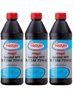 Meguin megol 9435 Spezial MTF GL5 SAE 75W-80 3x 1l = 3 Liter