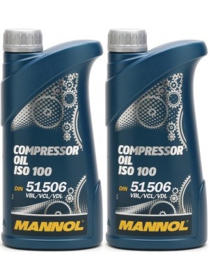 MANNOL Compressor Oil ISO 100 2x 1l = 2 Liter