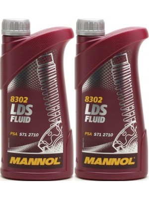 MANNOL LDS Fluid Hydrauliköl 2x 1l = 2 Liter