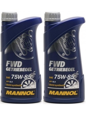 MANNOL FWD Getriebeöl 75W-85 API GL 4 2x 1l = 2 Liter