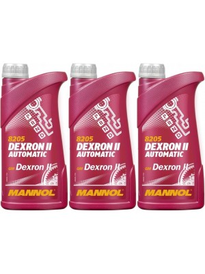 MANNOL Dexron II Automatic 3x 1l = 3 Liter