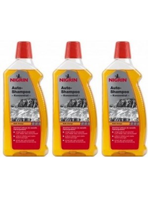 Nigrin Auto-Shampoo Konzentrat Orange 1000ml 3x 1l = 3 Liter
