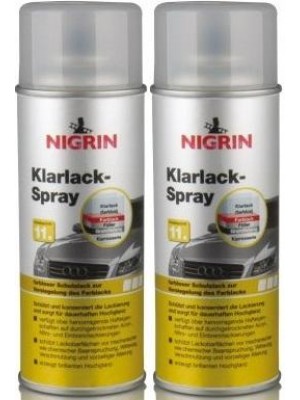 Nigrin Klarlack Spray 2x 400 Milliliter