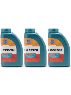 Repsol Motoröl ELITE EVOLUTION POWER 2 0W-30 1 Liter 3x 1l = 3 Liter