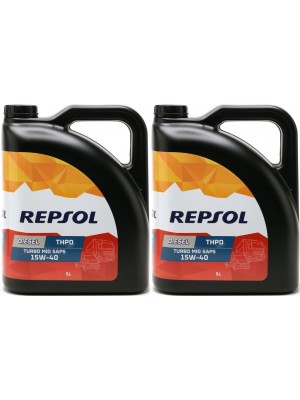 Repsol LKW/ NKW Motoröl DIESEL TURBO THPD MID SAPS 15W40 2x 5 = 10 Liter