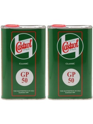 Castrol Classic GP SAE 50 Oldtimer Einbereichs Motoröl 2x 1l = 2 Liter