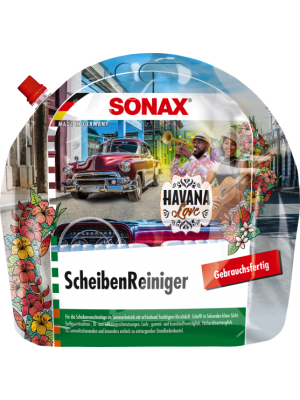 SONAX ScheibenReiniger gebrauchsfertig Havana Love 3 Liter