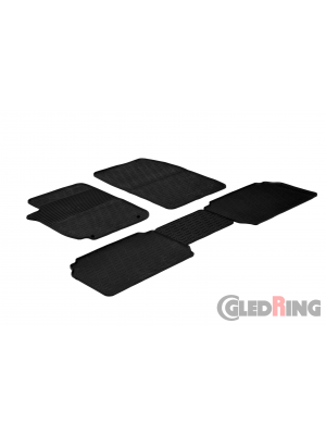 Original Gledring Passform Fußmatten Gummimatten 5 Tlg. - Citroen Xsara Picasso 2000 ->