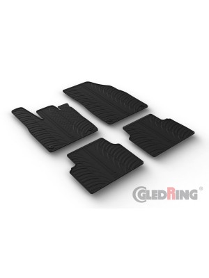 Original Gledring Passform Fußmatten Gummimatten 4 Tlg.+Fixing - Volkswagen VW e-ID3 Elektro 2020->