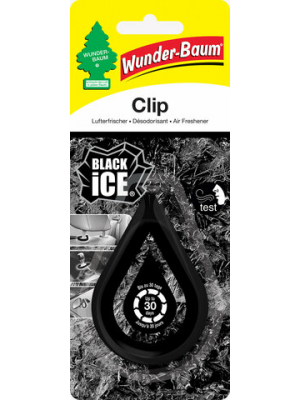 Wunderbaum® Lufterfrischer Clip Black Ice