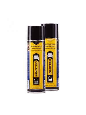 Innotec Hi-Temp Wax Dry Spray Schwarz (0000) 500 ml