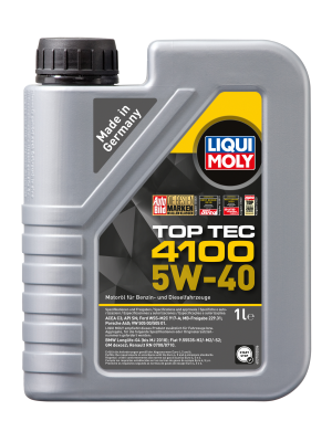 Liqui Moly Top Tec 4100 5W-40 Motoröl 1l