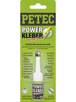 Petec POWER Kleber 10g (Profi Superkleber)