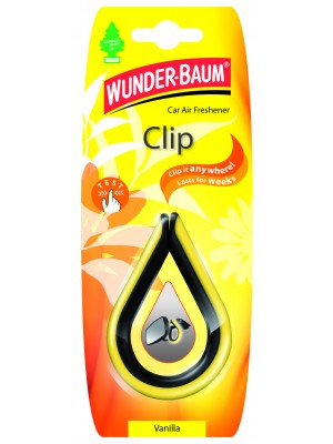 Wunderbaum® Lufterfrischer Clip VANILLEAROMA