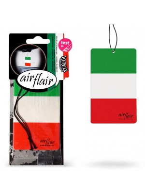 Lufterfrischer airflair Flagge, Fahne Italien - Kirsche/Cherry