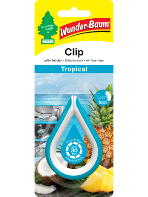Wunderbaum® Lufterfrischer Clip TROPICAL FRUIT