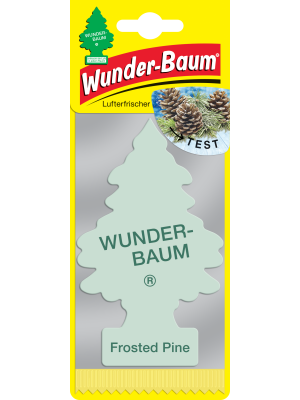 Wunderbaum® Frosted Pine, Tannennadeln - Original Auto Duftbaum Lufterfrischer