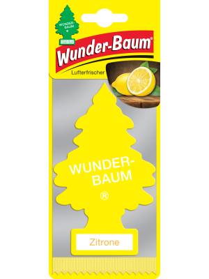 Wunderbaum® Zitrone - Original Auto Duftbaum Lufterfrischer