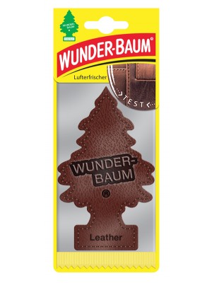 Wunderbaum® Leather, Leder - Original Auto Duftbaum Lufterfrischer