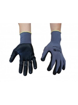 Mechaniker-Handschuhe mit Nitrilnoppen Gr.10