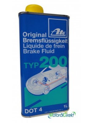 ATE Original Bremsflüssigkeit Typ 200 DOT 4 - 1 Liter