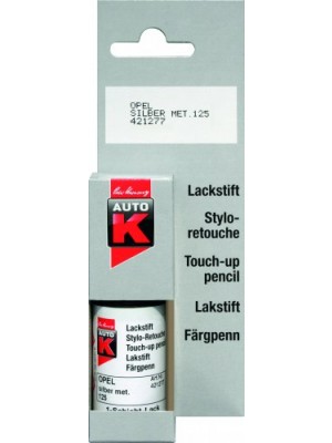Auto-K Lackstift OPEL silber metallic 125, 9ml