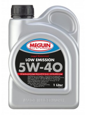 Meguin megol 9608 Motoröl Low Emission SAE 5W-40 1l