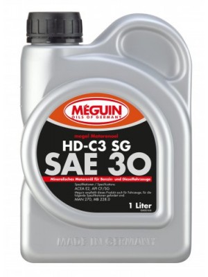 Meguin megol 4683 Motorenoel HD-C3 SG (single-grade) SAE 30 1l