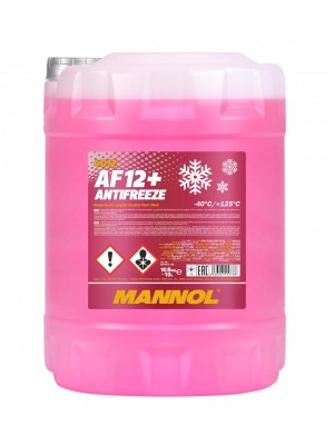 Mannol Kühlerfrostschutz Antifreeze AF12+ -40 longlife Fertigmischung 10l Kanister