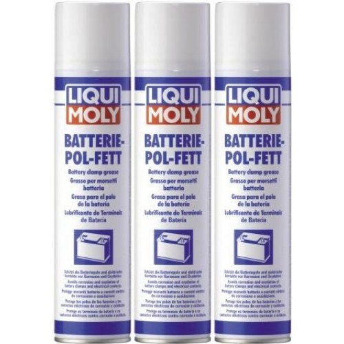 Liqui Moly 3141 Batterie-Pol-Fett Fett Spray 3x 300 Milliliter - Motoröl  günstig kaufen
