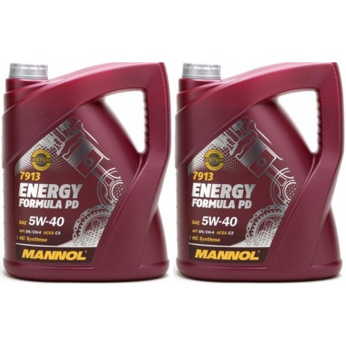 MANNOL Energy Formula PD 5W-40 Motoröl 2x 5 = 10 Liter - Motoröl günstig  kaufen