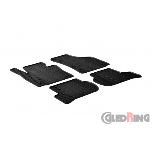 Original Gledring Passform Fußmatten Gummimatten 4 Tlg.+Fixing